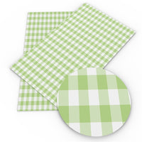 Pastel Green Buffalo Plaid