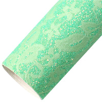 Solid Glitter Lace