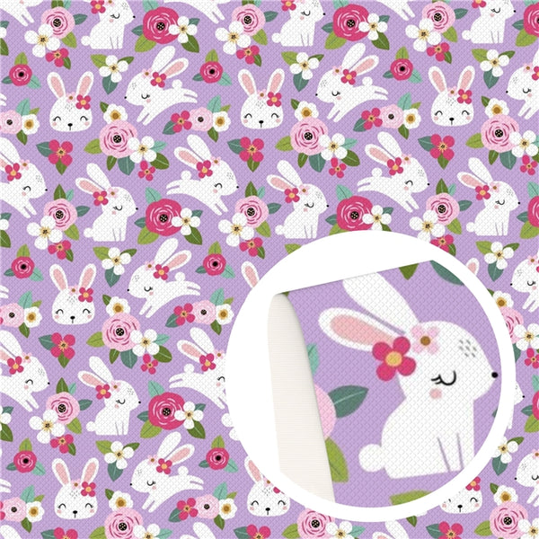 Cute Floral Bunnies