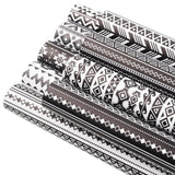 Black & White Boho (Set of 9)