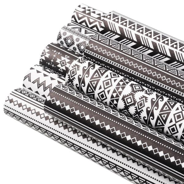 Black & White Boho (Set of 9)