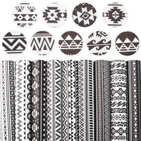 Black & White Boho (Set of 9)