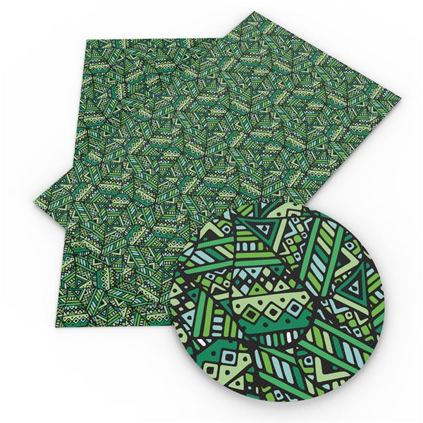 Green Geometric Pattern